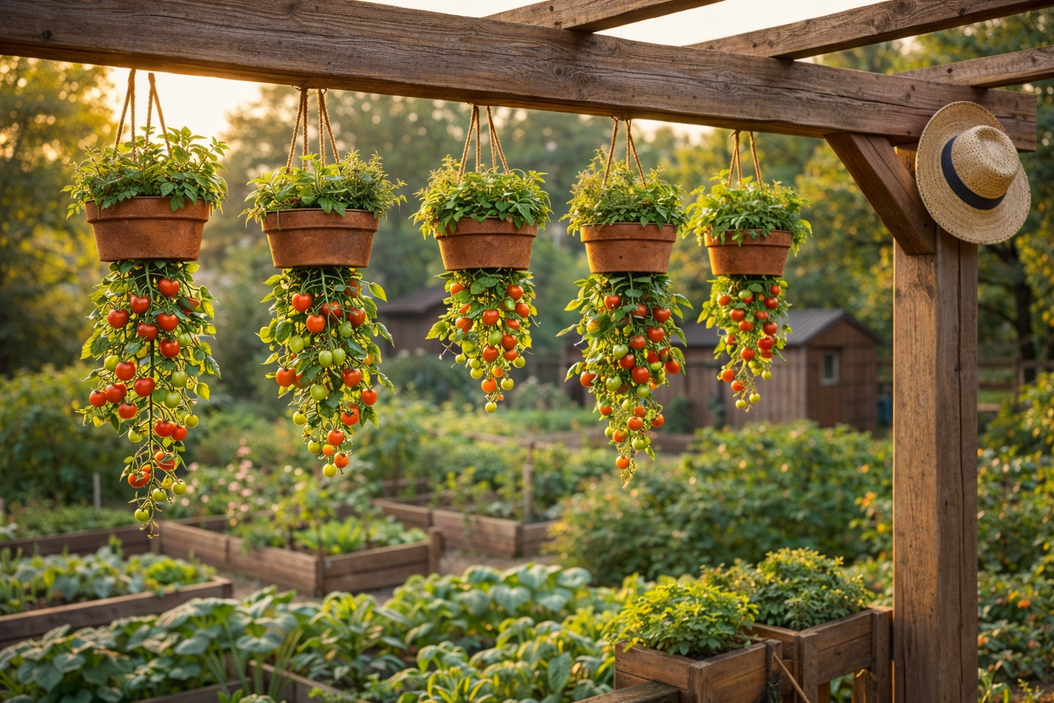 Pomidory do góry nogami