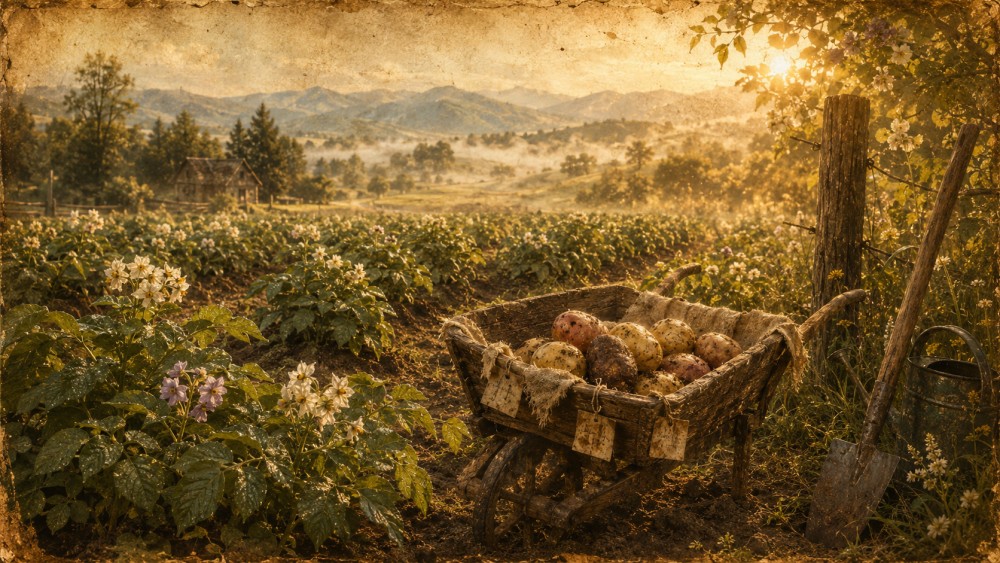 1800 variedades, uma batata. Lemos a 