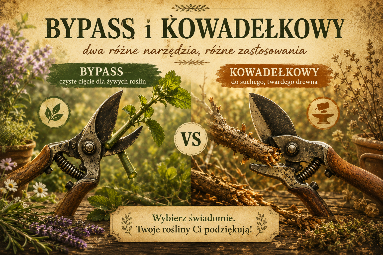 Sekator bypass vs kowadełkowy — który wybrać